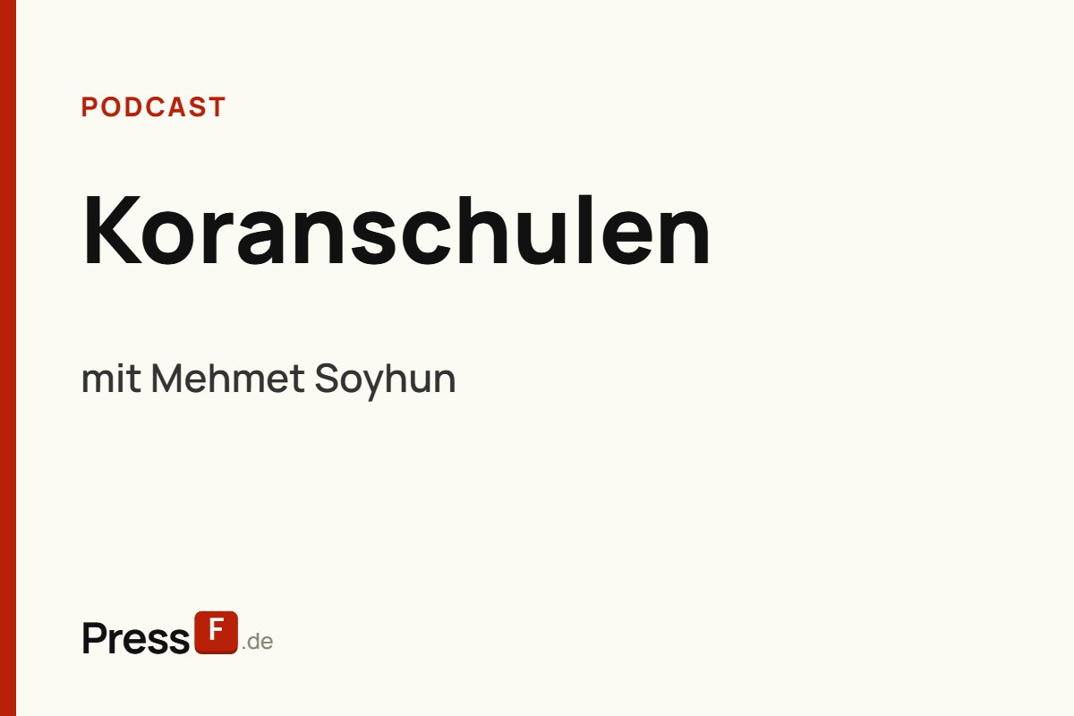 „Koranschulen“: Was lernen Kinder wirklich in Moscheen? mit Mehmet Soyhun